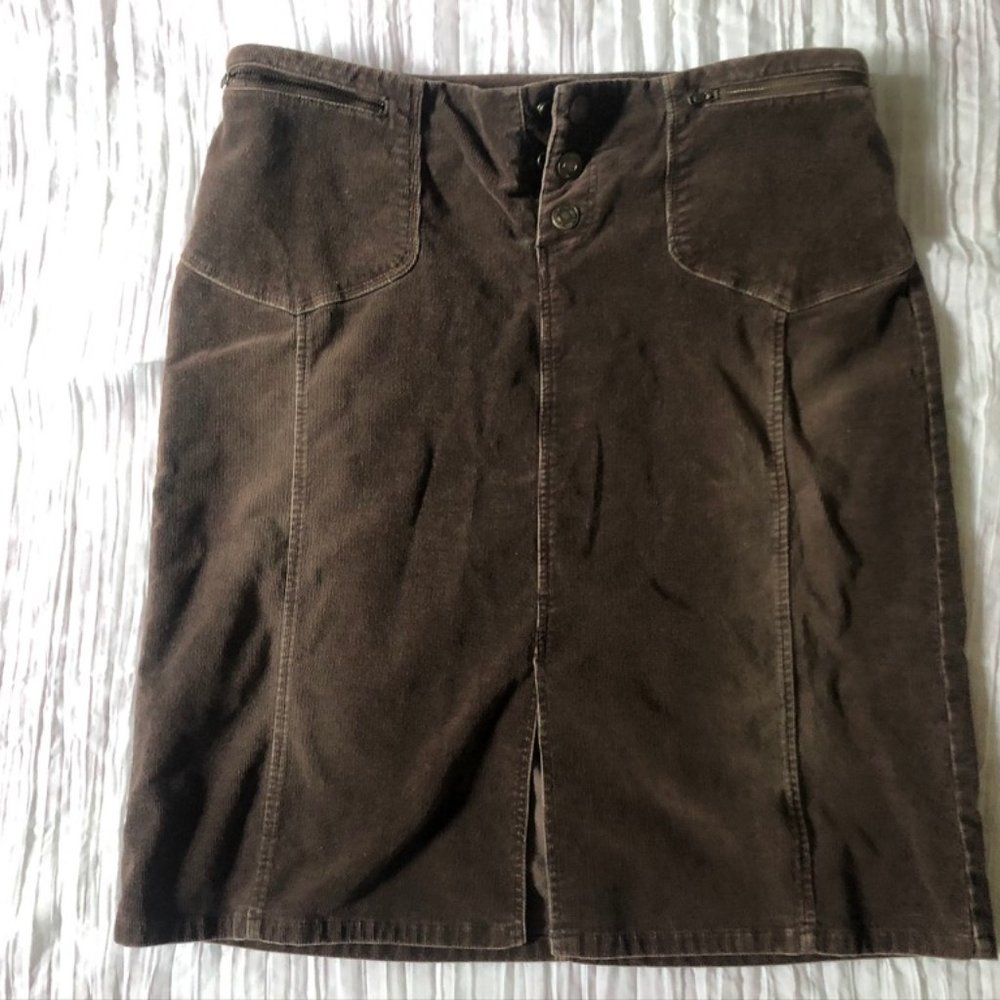 Vintage(ish) AE Corduroy Pencil Skirt